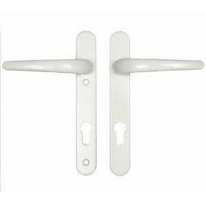 ERA Classic upvc Door Handles 92PZ Screw fixing 122mm (3295)